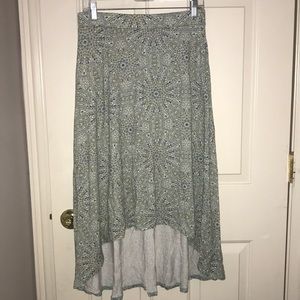 Limited high low skirt